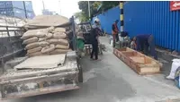 Pengiriman Monster Crete dengan truk