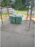 Sak M3 di halaman proyek