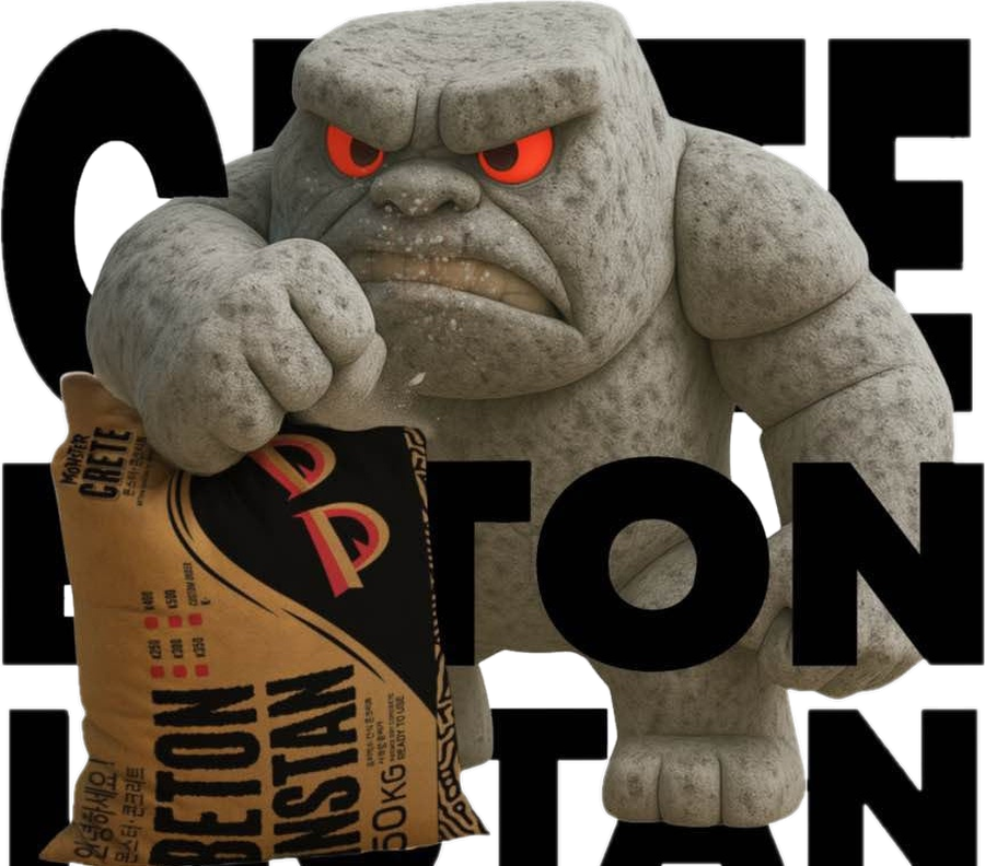 Monster Crete, beton instan